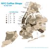 Map: The East Village Has NYC's Highest Cafe Density